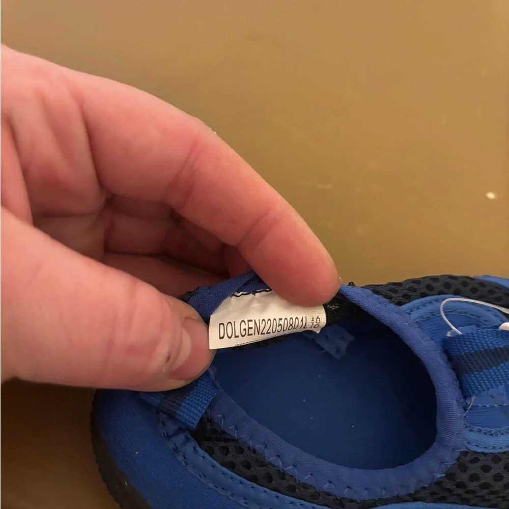 Blue and Black Mesh water Sneakers